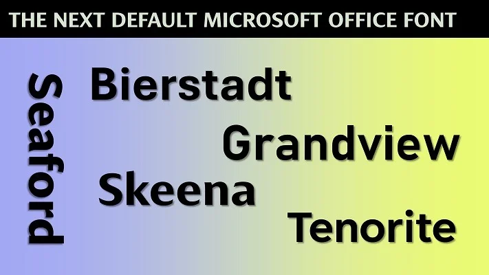 Meet the Bierstadt, Grandview, Seaford, Skeena and Tenorite