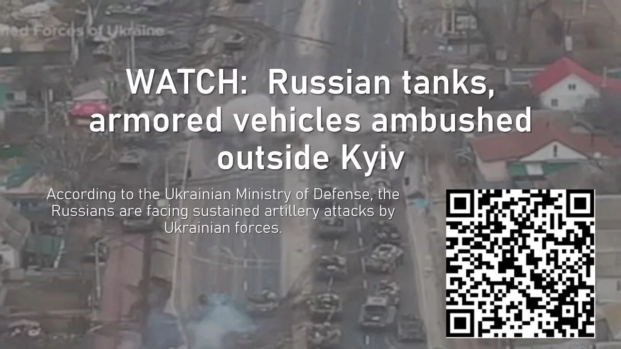 Show QR code images in PowerPoint final slide