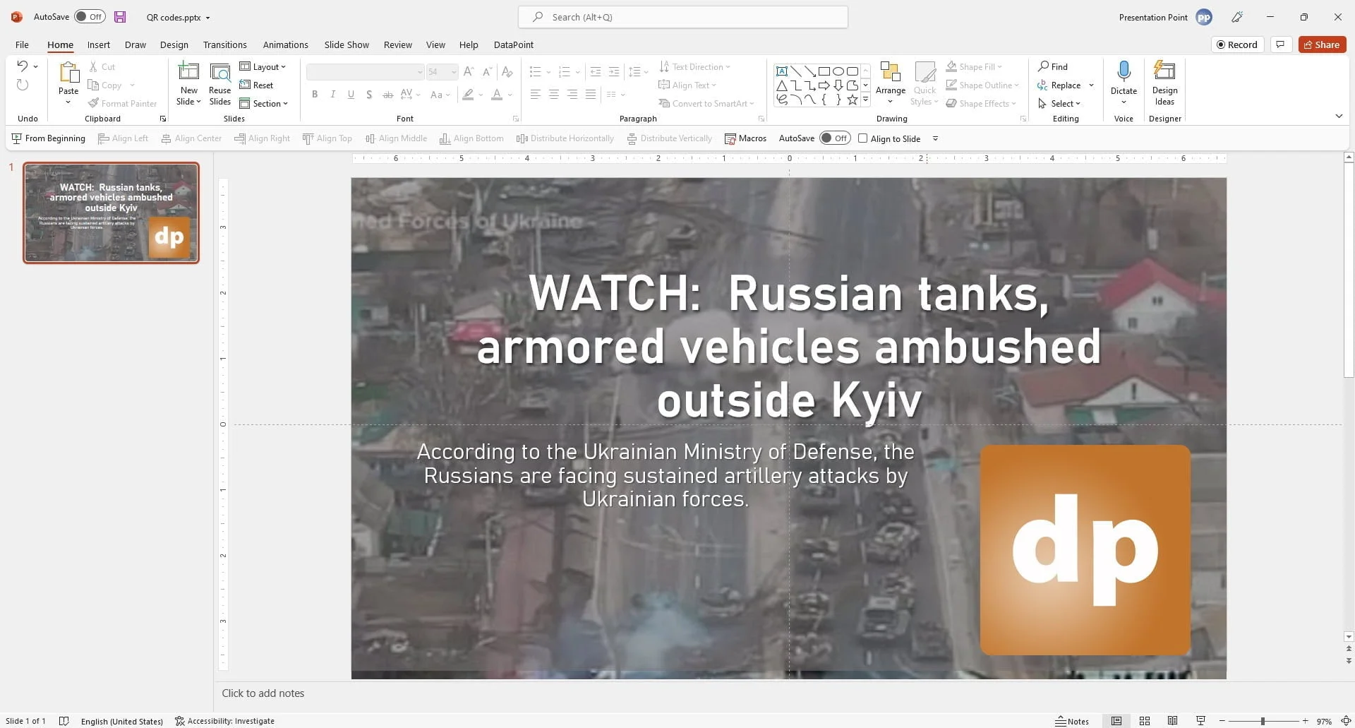 insert an image on the slide