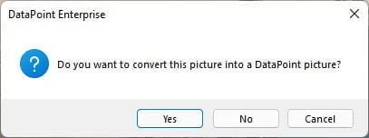 convert image to datapoint image