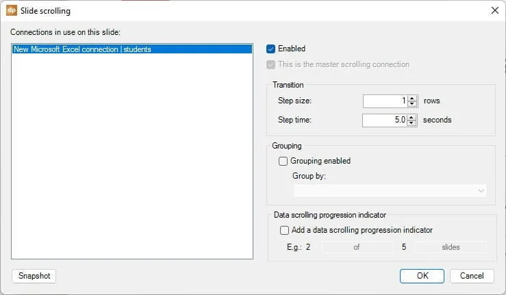 Activate data merging