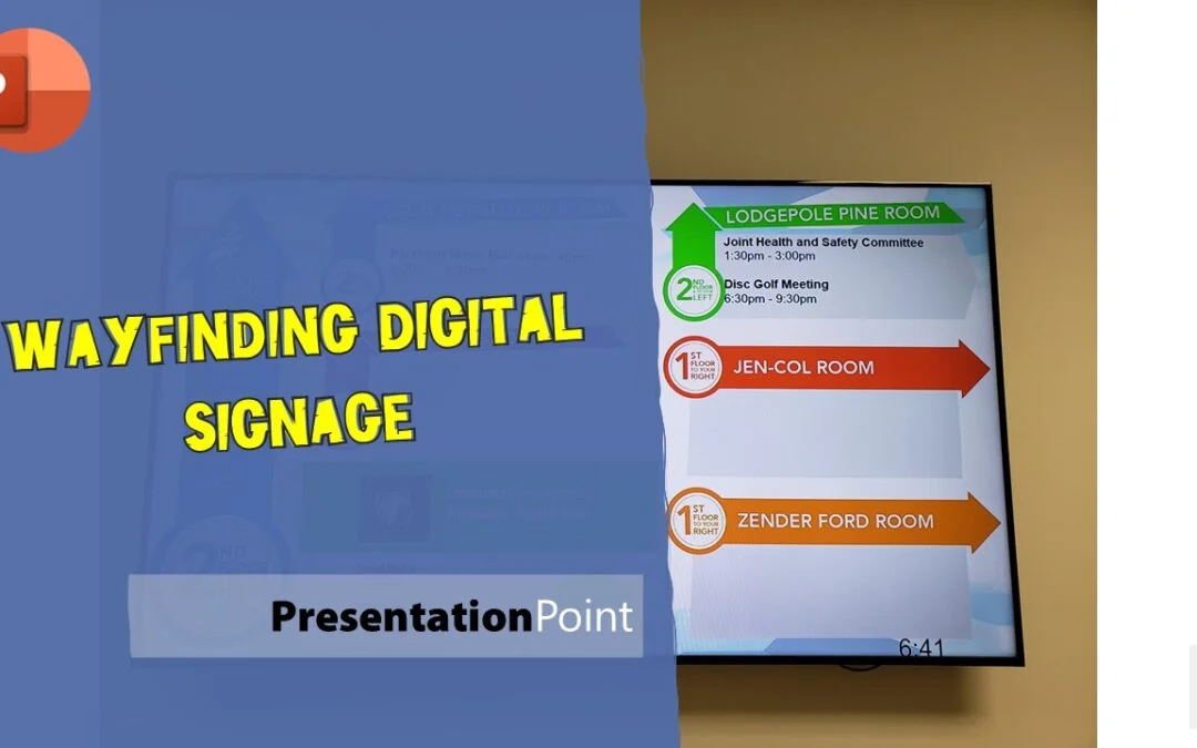 Wayfinding Digital Signage to Reduce Customer Uncertainty
