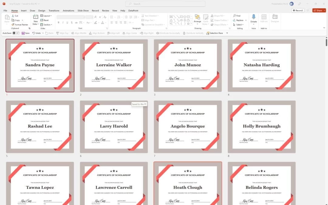 Streamline Your PowerPoint Presentations with Data Merge Using PresentationPoint’s DataPoint Plugin