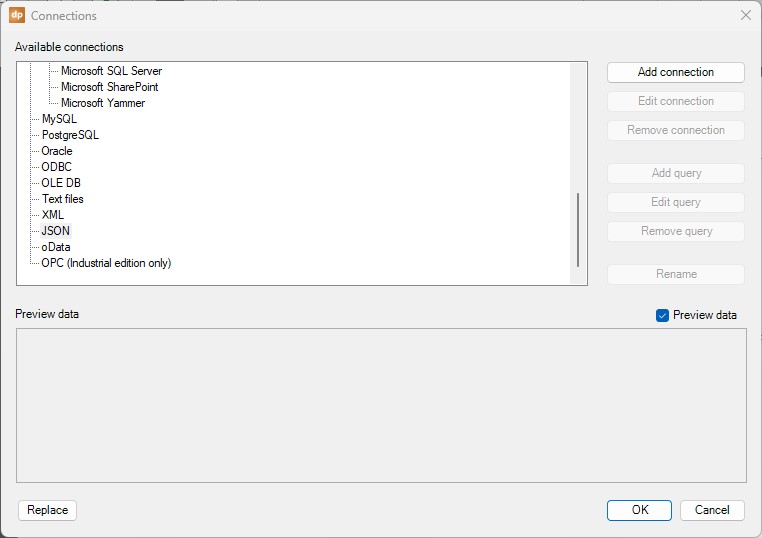 Add a connection to Airtable directly from your DataPoint menu